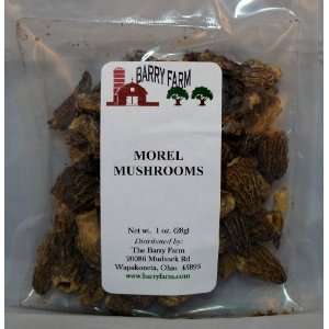 Dried Morel Mushrooms, Whole, 1 oz.  Grocery & Gourmet 