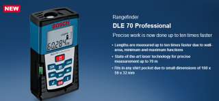 BOSCH DLE70 DLE 70 Professional Laser Rangefinder NEW  