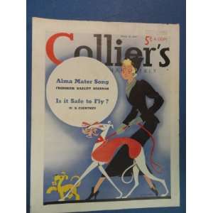  Colliers Magazine March 20,1937 (Cover Only) cover art by 