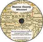 MONROE COUNTY, MISSOURI Genealogy 1884 History Paris MO  
