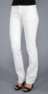 Authentic $385 John Galliano Womens Regular Fit Straight Leg Jeans 