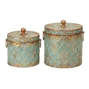  Metal Box Set of 2   Factory Direct Accessories 