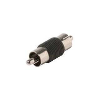 Pack of 10) RCA Male Plug to RCA Male Plug Audio Coupler Adapter