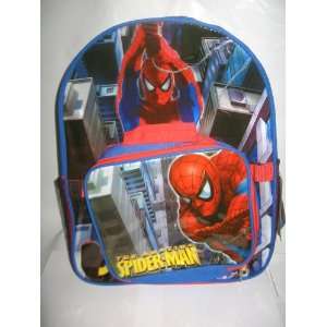  The Amazing Spiderman Backpack w/Bonus Utility Case Toys & Games