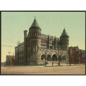  Detroit Museum of Art,gallery,museum,Michigan,MI,c1898 