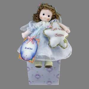   Angel (Light Blue) Collectible Musical Doll by Green Tree Toys