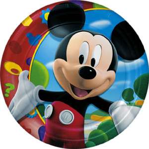Disney MICKEY MOUSE Dinner Paper Plates Birthday Party  