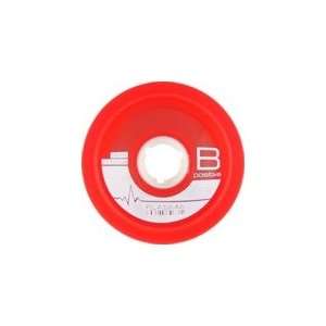  Plasma B+ Red Longboard Wheels   69mm 78a (Set of 4 