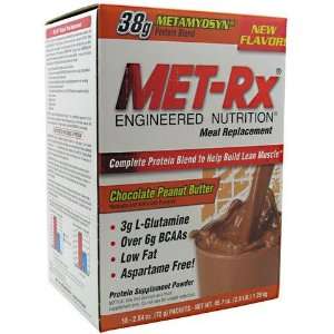  Met Rx USA Meal Replacement Protein Powder, Chocolate 