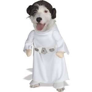  Princess Leia Star Wars Pet Dog Size Large Costume New 