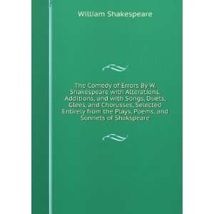 The Comedy of Errors By W. Shakespeare with Alterations 