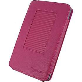 MV Series Leather Case for B&N Nook Color / Nook Tablet Magenta