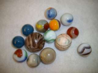 14 BEAUTIFUL OLD,VINTAGE,ANTIQUE MARBLES SG 796  