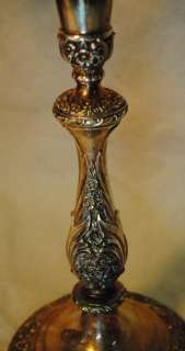 Pair Art Nouveau Candle Sticks Holders Roger Heritage  