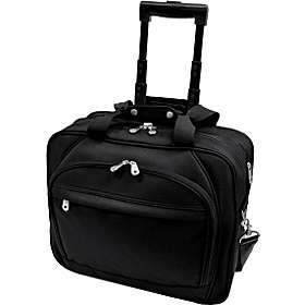 Traveler Rolling Laptop Briefcase with Laptop Sleeve   