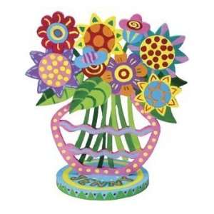    Alex Toys Paint a Wooden Sculpture   Flower Vase Toys & Games