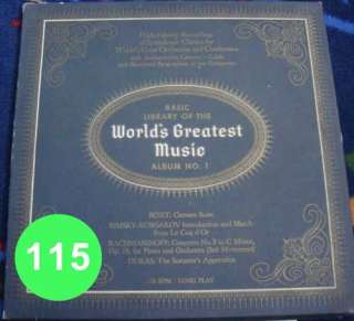 Basic Library of the Worlds Greatest Music Album  