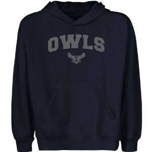  NCAA Rice Owls Youth Navy Blue Logo Arch Pullover Hoody 