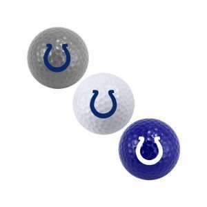  Indianapolis Colts 3pk Golf Ball Set