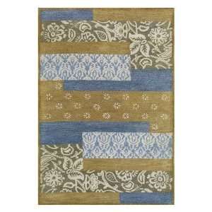 Dynamic Rugs Vision Striped Mix Blue Contemporary Rug   WJ2024600   5 