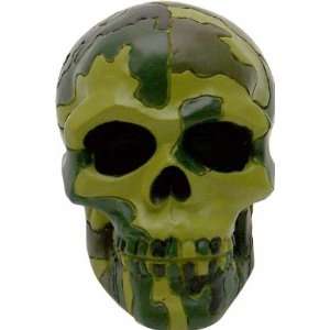  American Shifter Company 39 Jungle Camo Skull Shift Knob 