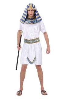 egyptian pharaoh man fancy dress costume male egypt white  