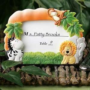  Jungle Critters Place Card Frames