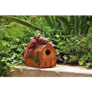  Cardinal Special Delivery Bird House, Feathered Garden 
