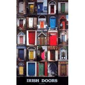  Irish Doors Poster Print