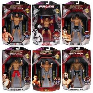  UFC Deluxe Action Figures Wave 7 Case Toys & Games