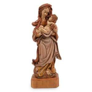 Cedar sculpture, Most Holy Virgin 