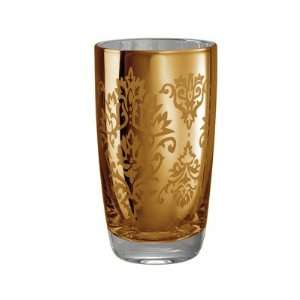  Brocade Highball Glass in Gold (Set of 4) Kitchen 