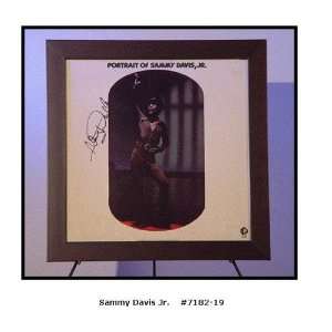 Sammy Davis Jr. Autographed/Hand Signed Album Cover Portrait Of Sammy 