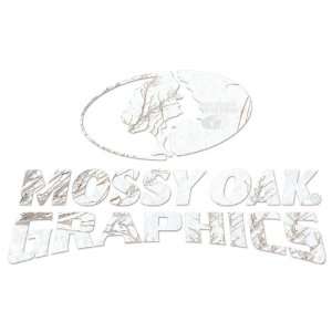    WB S Winter Oak Brush 7 x 4.5 Camo Mossy Oak Graphics Logo Decal