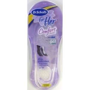 Dr. Scholls For Her Comfort Massaging Insoles with Clear Massaging 