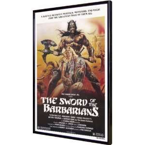 Sword of the Barbarians 11x17 Framed Poster 