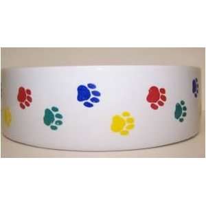  Vo Toys Paw Print 10in Dog Dish