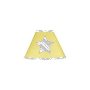 Yellow and Gray Zig Zag Lamp Shade by JoJo Designs Baby