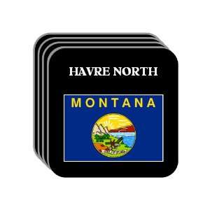  US State Flag   HAVRE NORTH, Montana (MT) Set of 4 Mini 