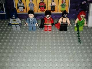 Lego BatMan Minifigures 6860 NEW Authentic Batman Robin Bane Bruce 