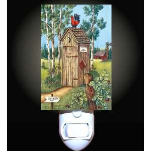  Private Outhouse Decorative Night Light