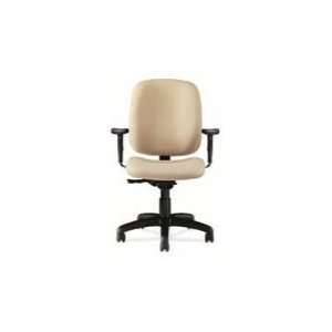  ABCO Smart Seating Office Chair w/ Fixed T Arm, High Back 