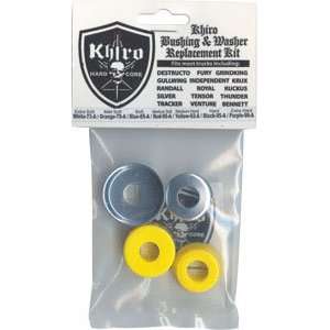  Khiro Bushing/Cup Washer Kit 92a Medium Hard Yellow 