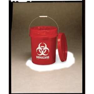  Biohazard Disposal Buckets Biohazard Disposal Bucket, 5 