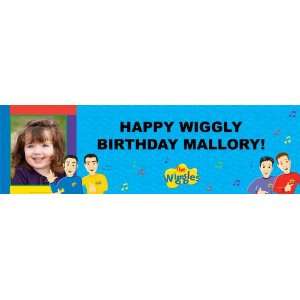  The Wiggles Personalized Photo Banner Medium 24 x 80 