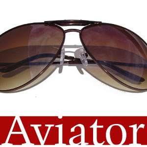 Sport Aviator Sunglasses Fashion Sunnies Black Gold New  