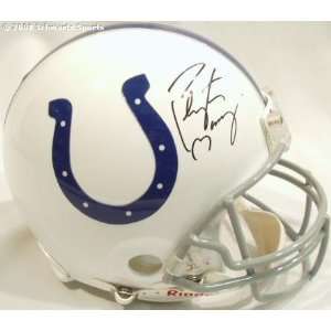  Peyton Manning Signed Colts Auth Pro Helmet Sports 