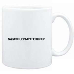   White  Sambo Practitioner SIMPLE / BASIC  Sports