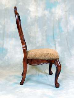Carved Back Dining Side Chair  