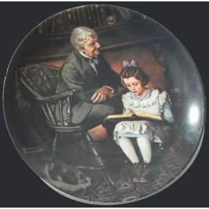   Young Scholar (Norman Rockwell Collectors Plate) 